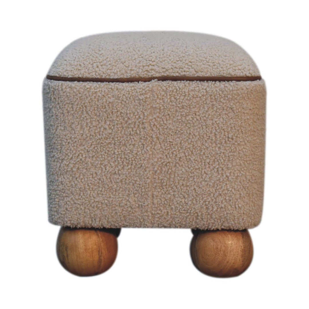 Serenity Footstool with Ball Feet - Element & Elm