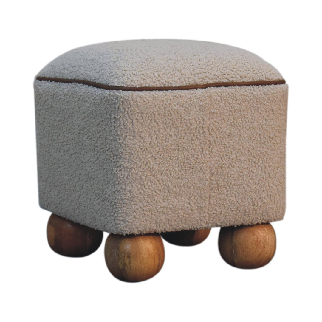 Serenity Footstool with Ball Feet - Element & Elm