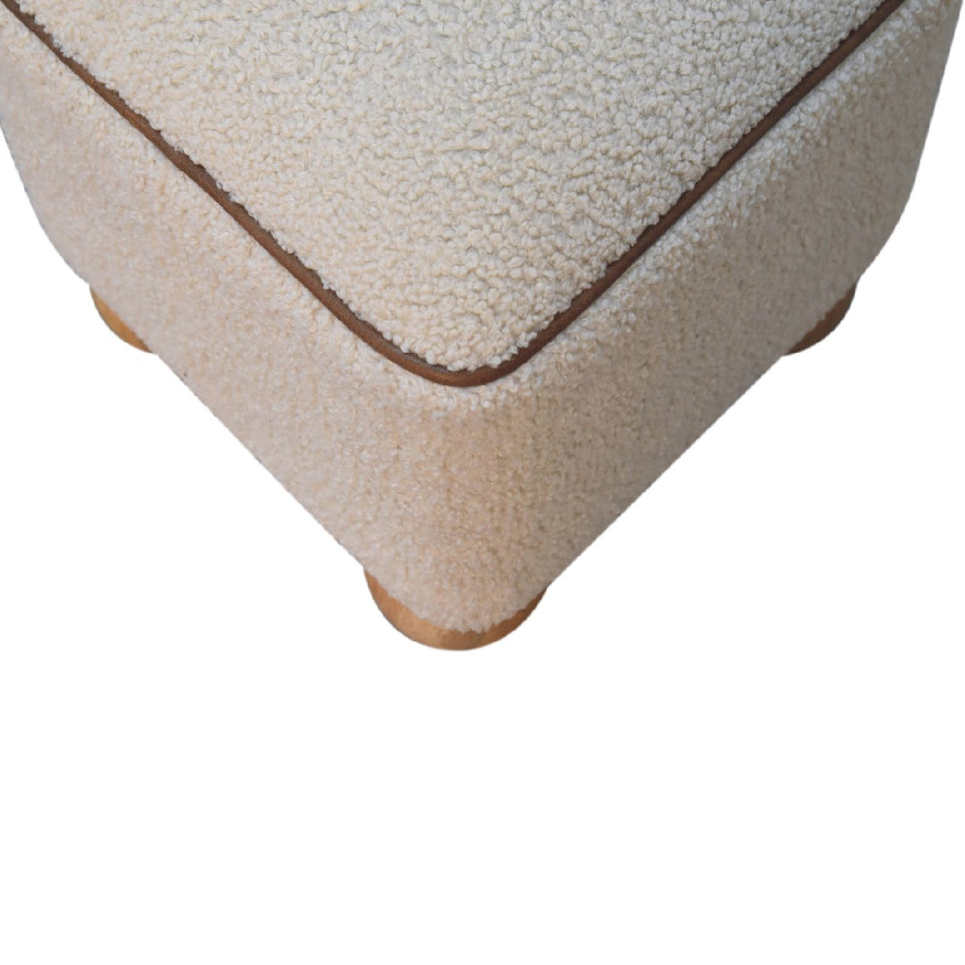 Serenity Footstool with Ball Feet - Element & Elm