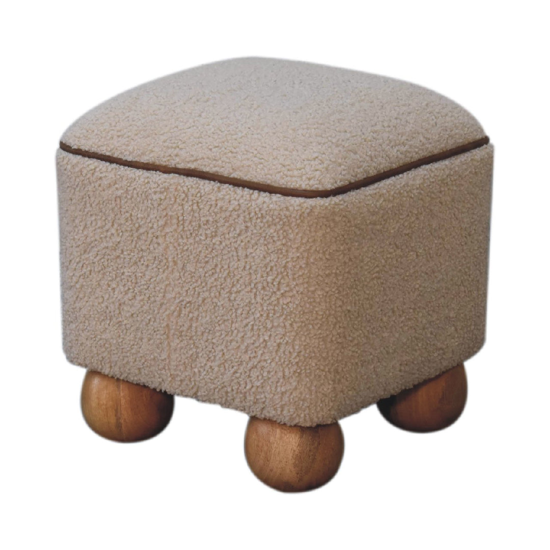 Serenity Footstool with Ball Feet - Element & Elm