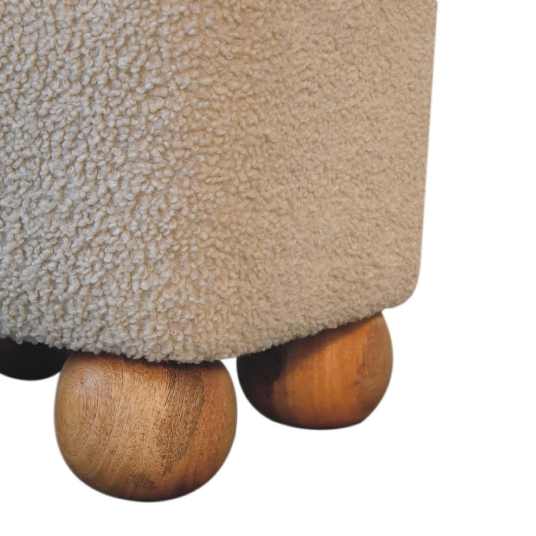 Serenity Footstool with Ball Feet - Element & Elm