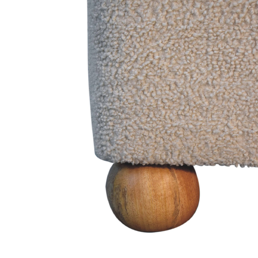 Serenity Footstool with Ball Feet - Element & Elm