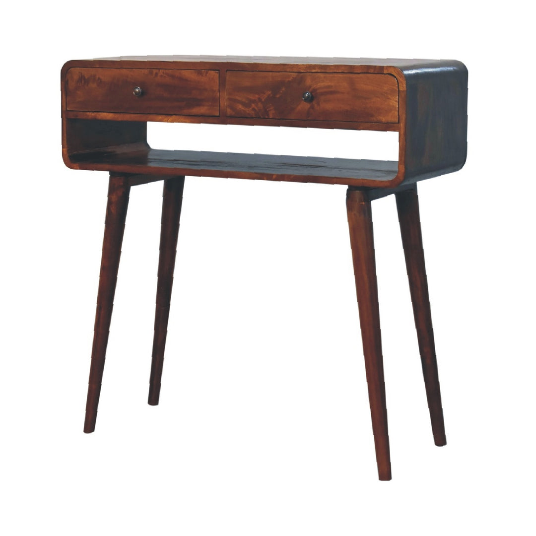 Sonata Chestnut Console Table - Element & Elm