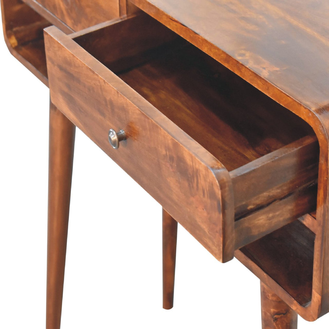 Sonata Chestnut Console Table - Element & Elm