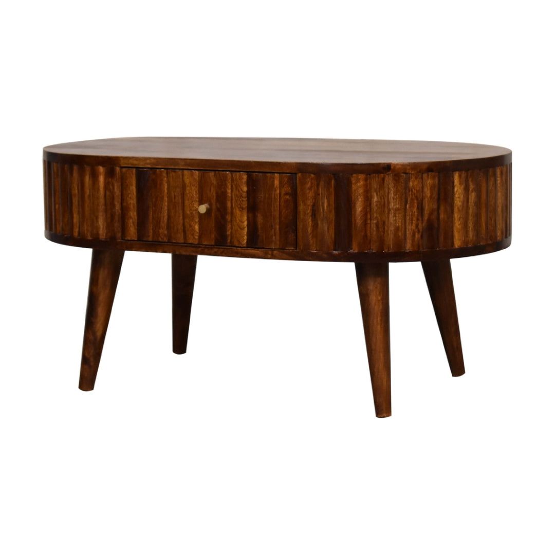 Stripe Chestnut Coffee Table - Element & Elm