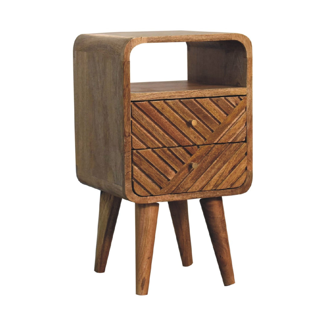 Mini Lille Curved Nightstand