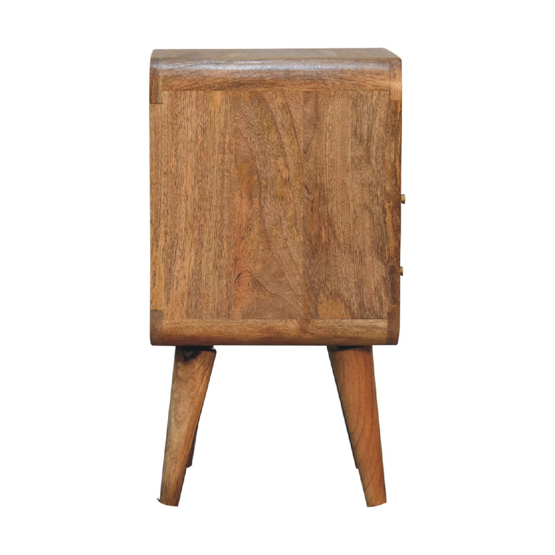 Mini Lille Curved Nightstand