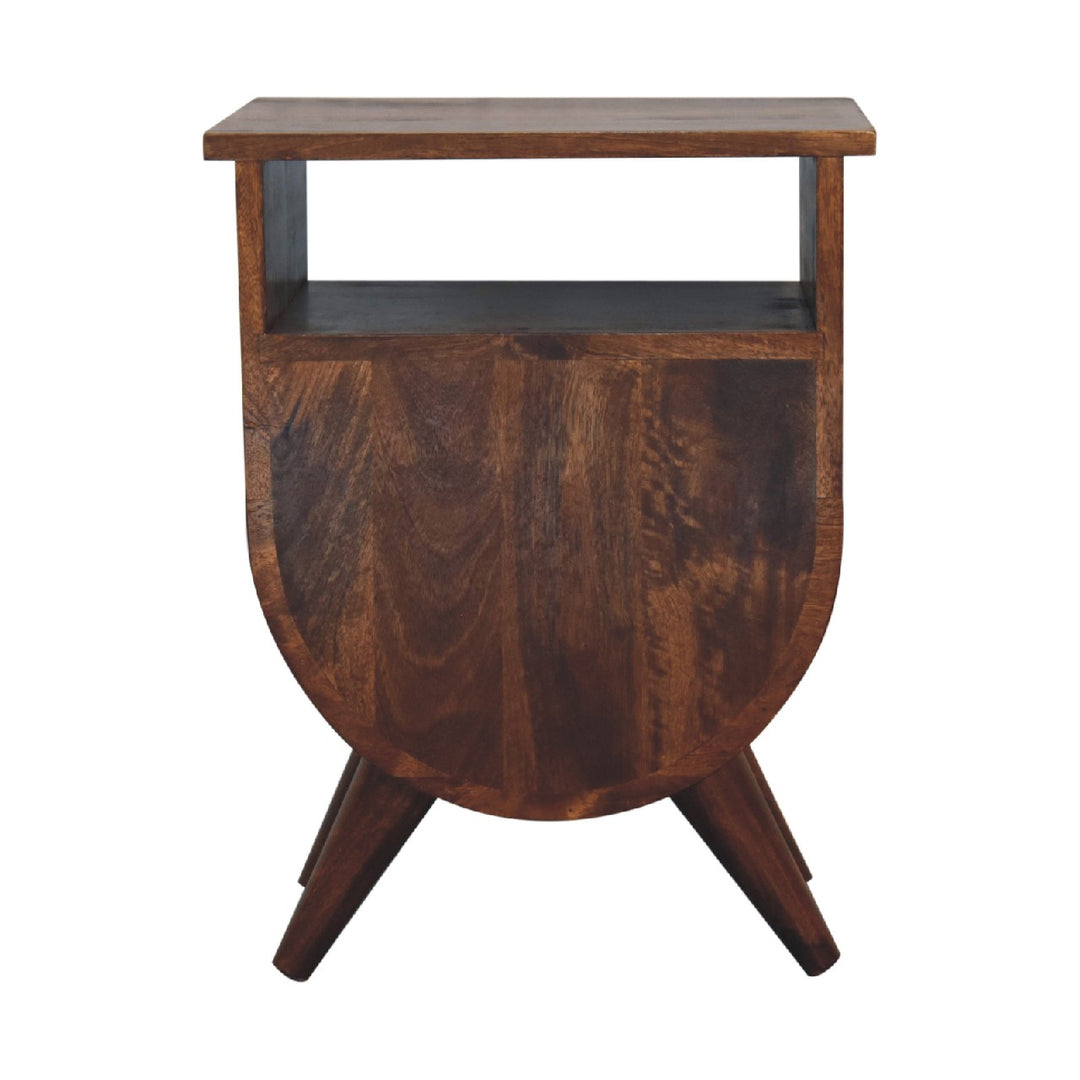 Split Chestnut Nightstand - Element & Elm