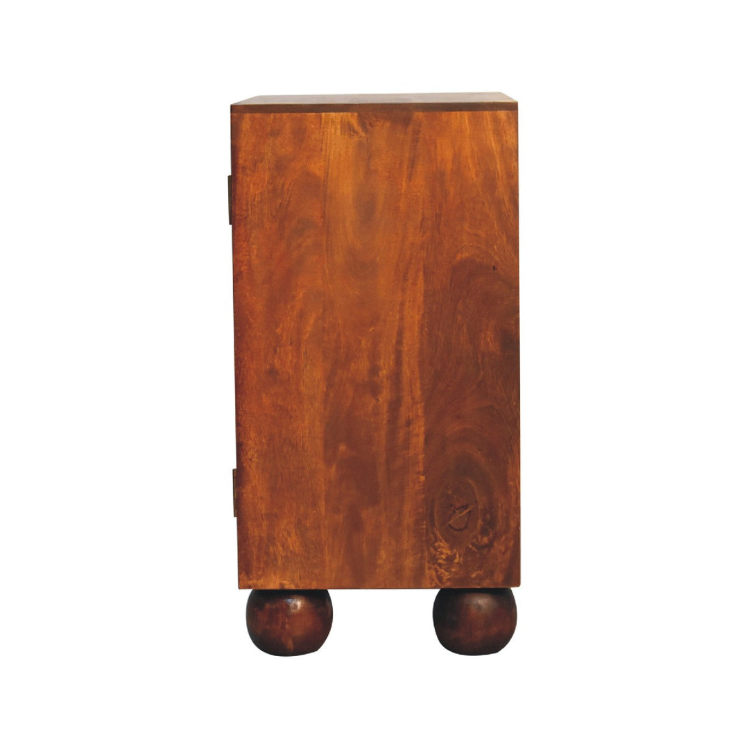 Chestnut Dice Cabinet - Element & Elm