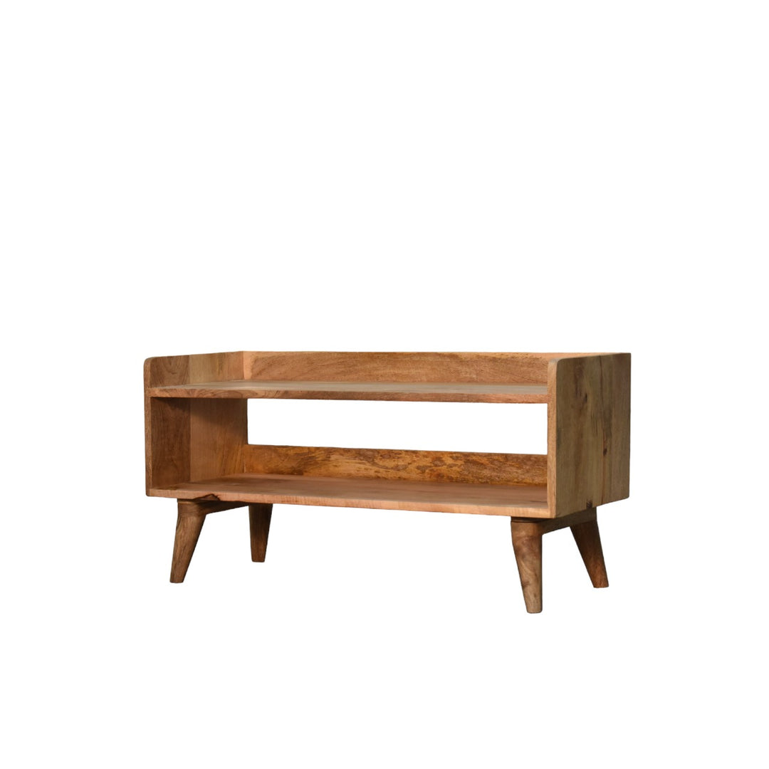 Oak-ish Nordic Storage Bench - Element & Elm