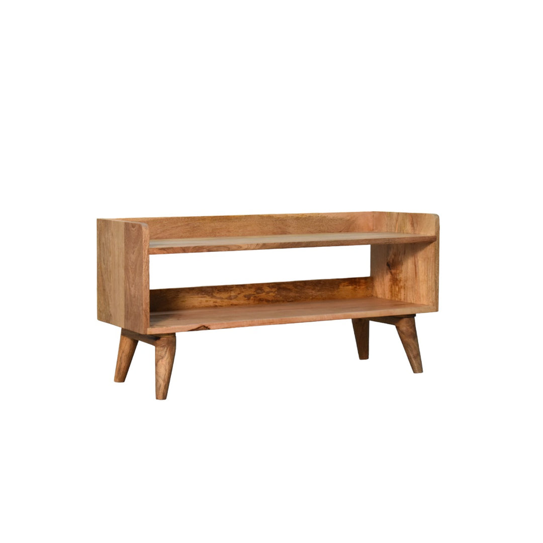 Oak-ish Nordic Storage Bench - Element & Elm