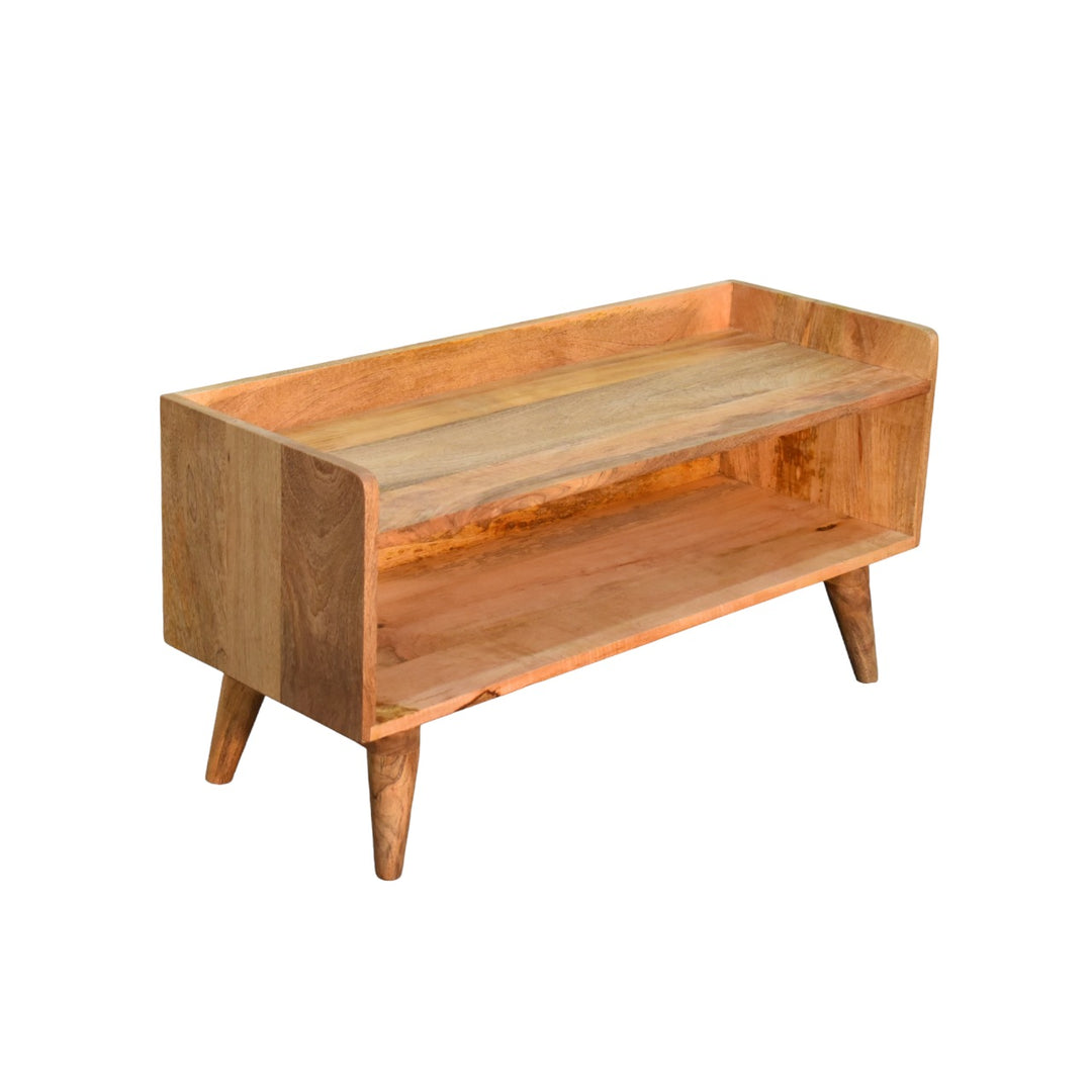 Oak-ish Nordic Storage Bench - Element & Elm