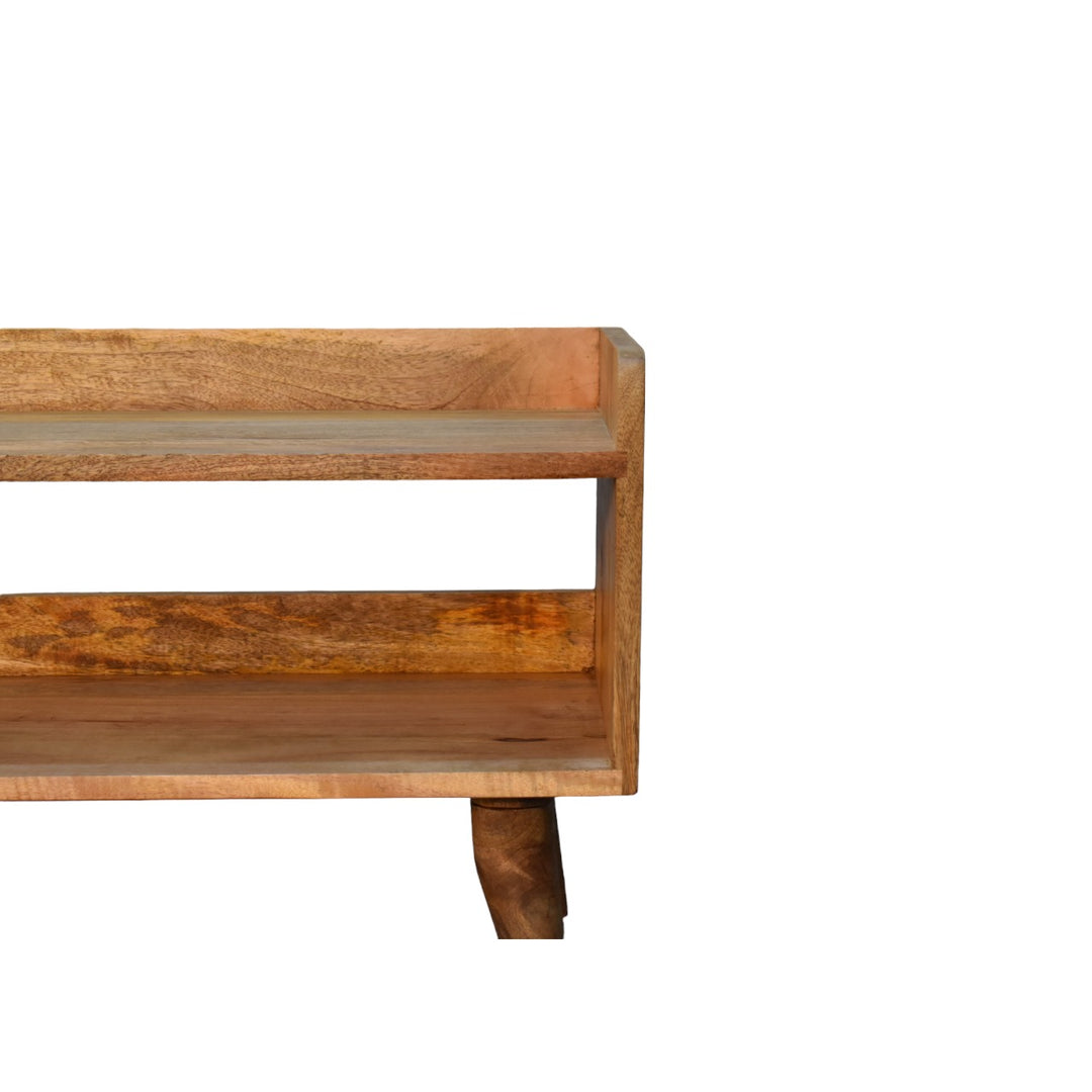 Oak-ish Nordic Storage Bench - Element & Elm