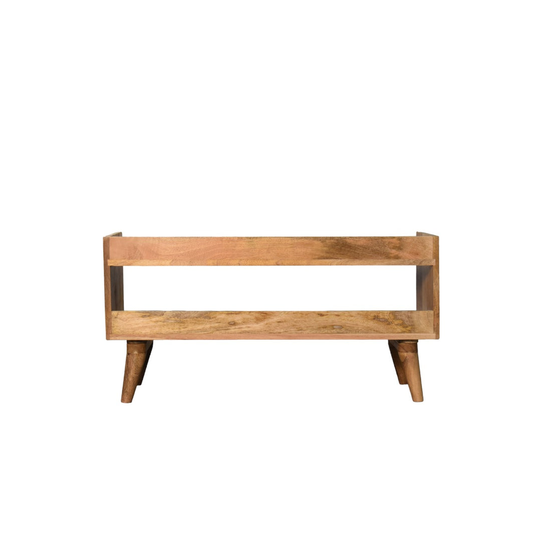 Oak-ish Nordic Storage Bench - Element & Elm