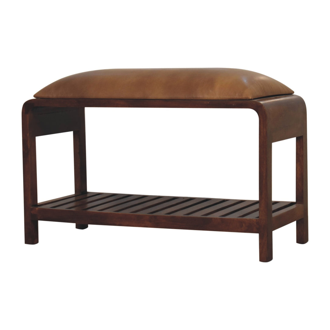 Buffalo Slatted Square Bench