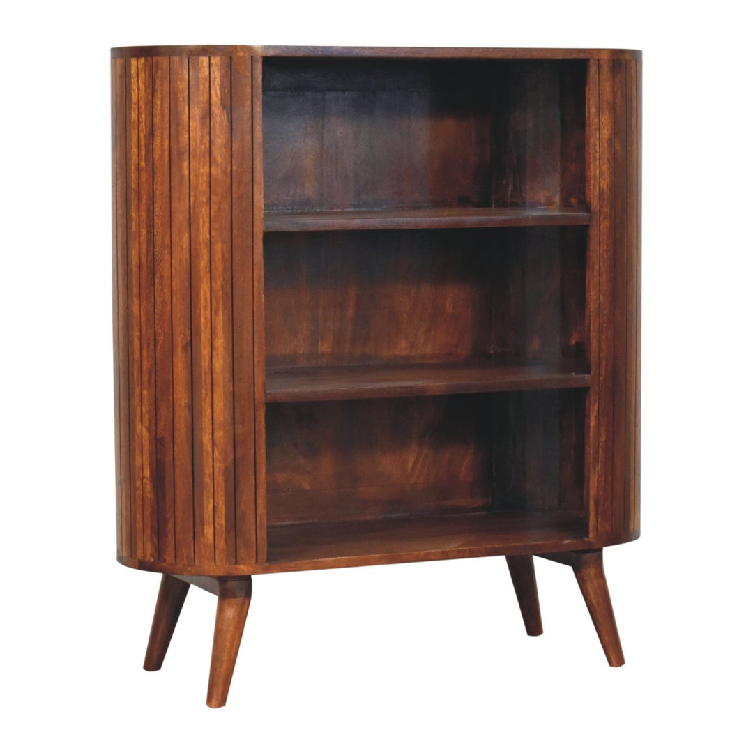 Cortez Chestnut Open Cabinet