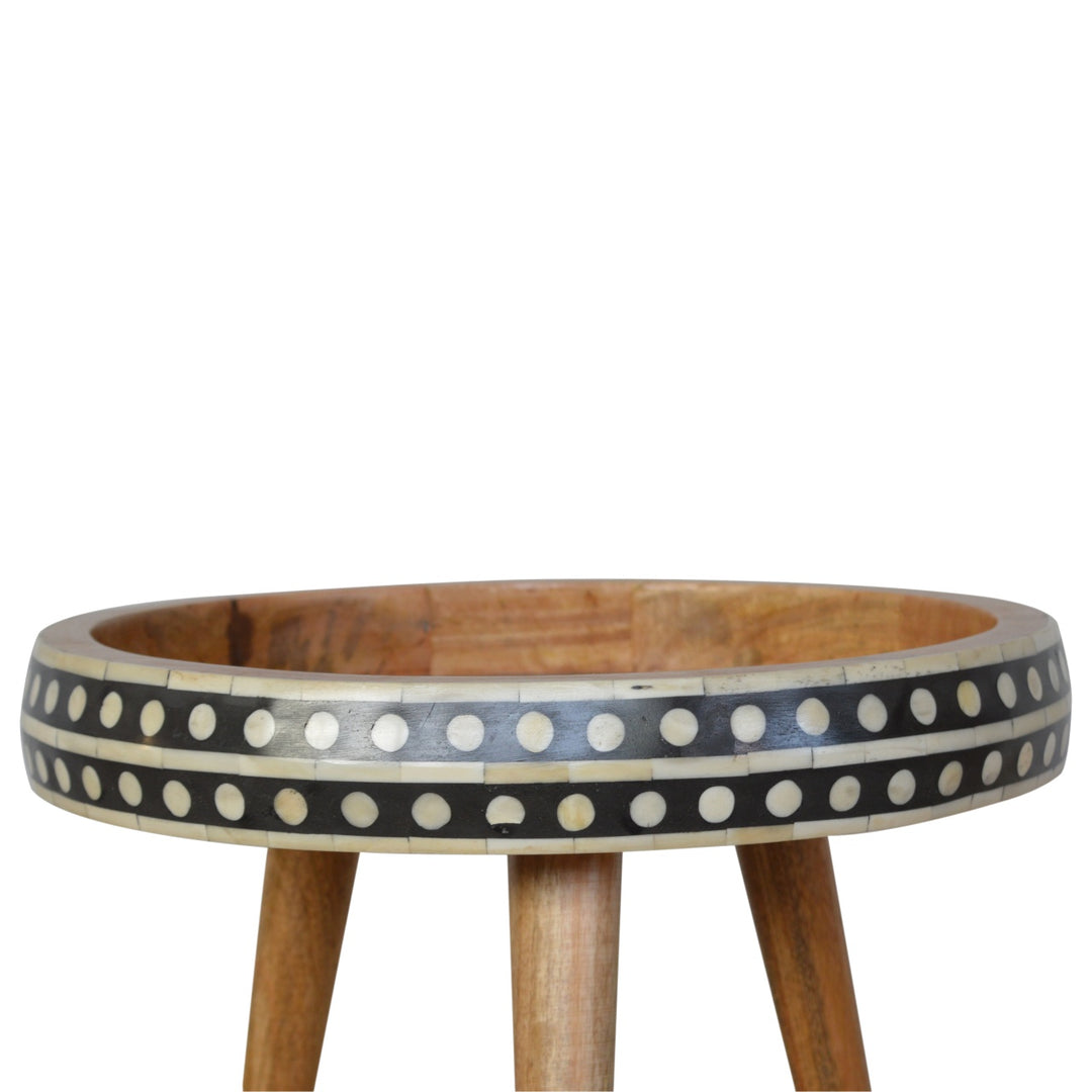 Small Dotted End Table - Element & Elm