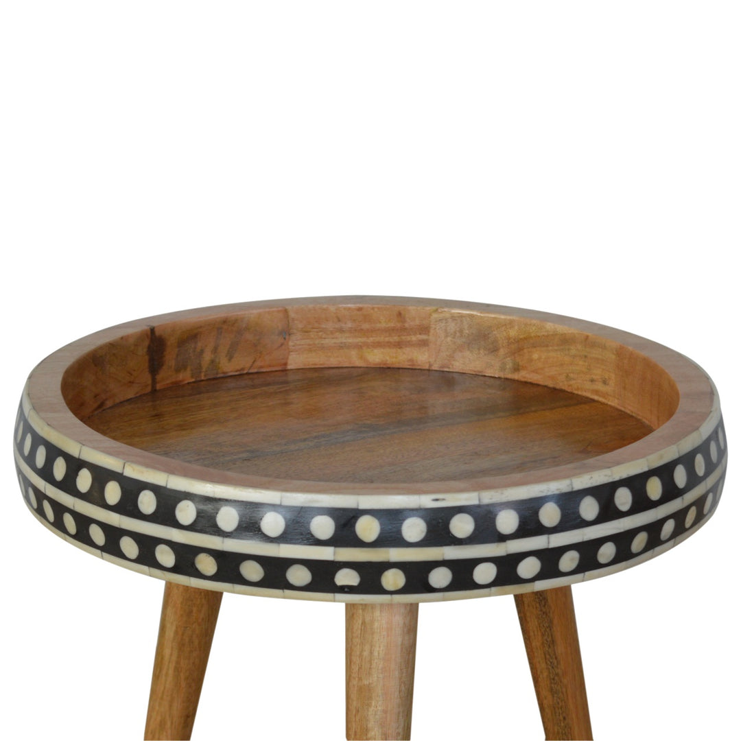 Small Dotted End Table - Element & Elm