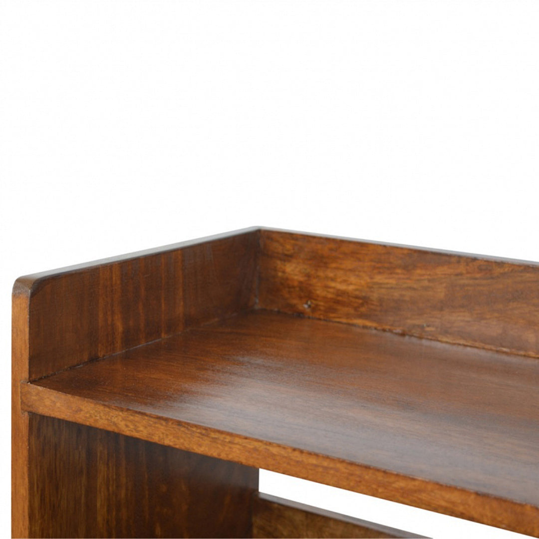 Chestnut Nordic Storage Bench - Element & Elm