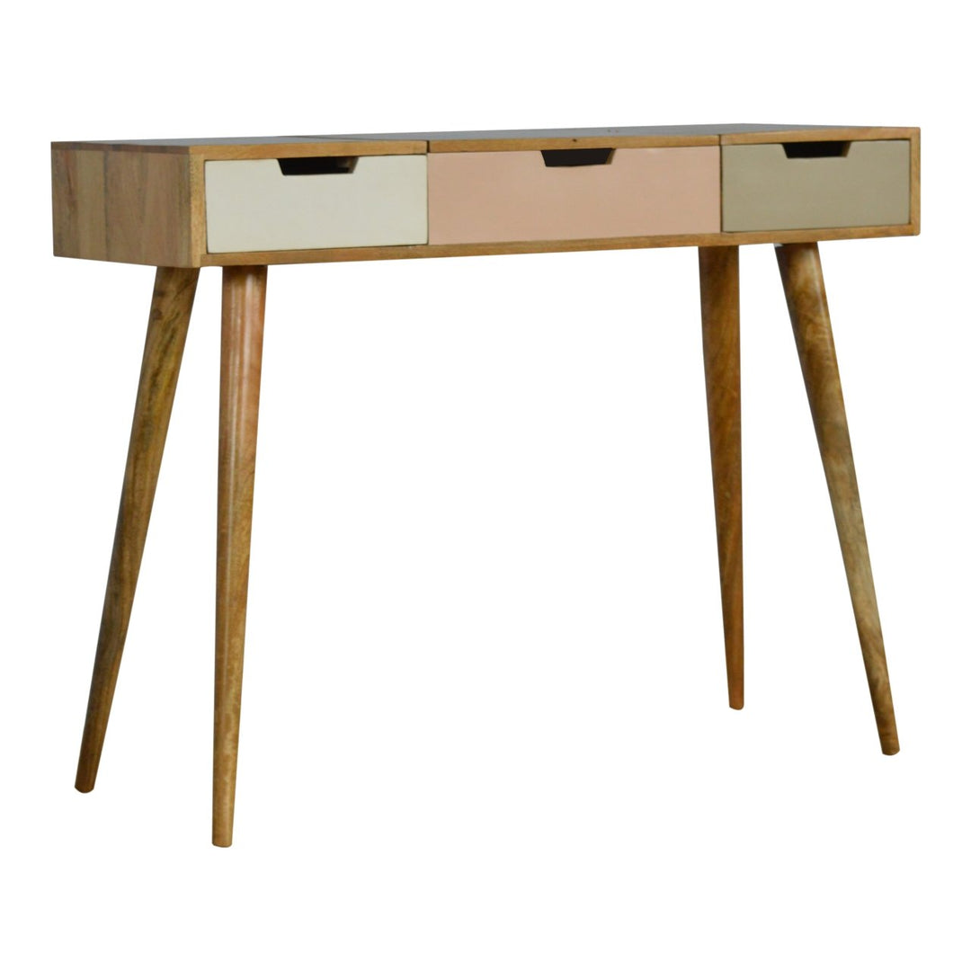 Pink Gradient Dressing Table - Element & Elm