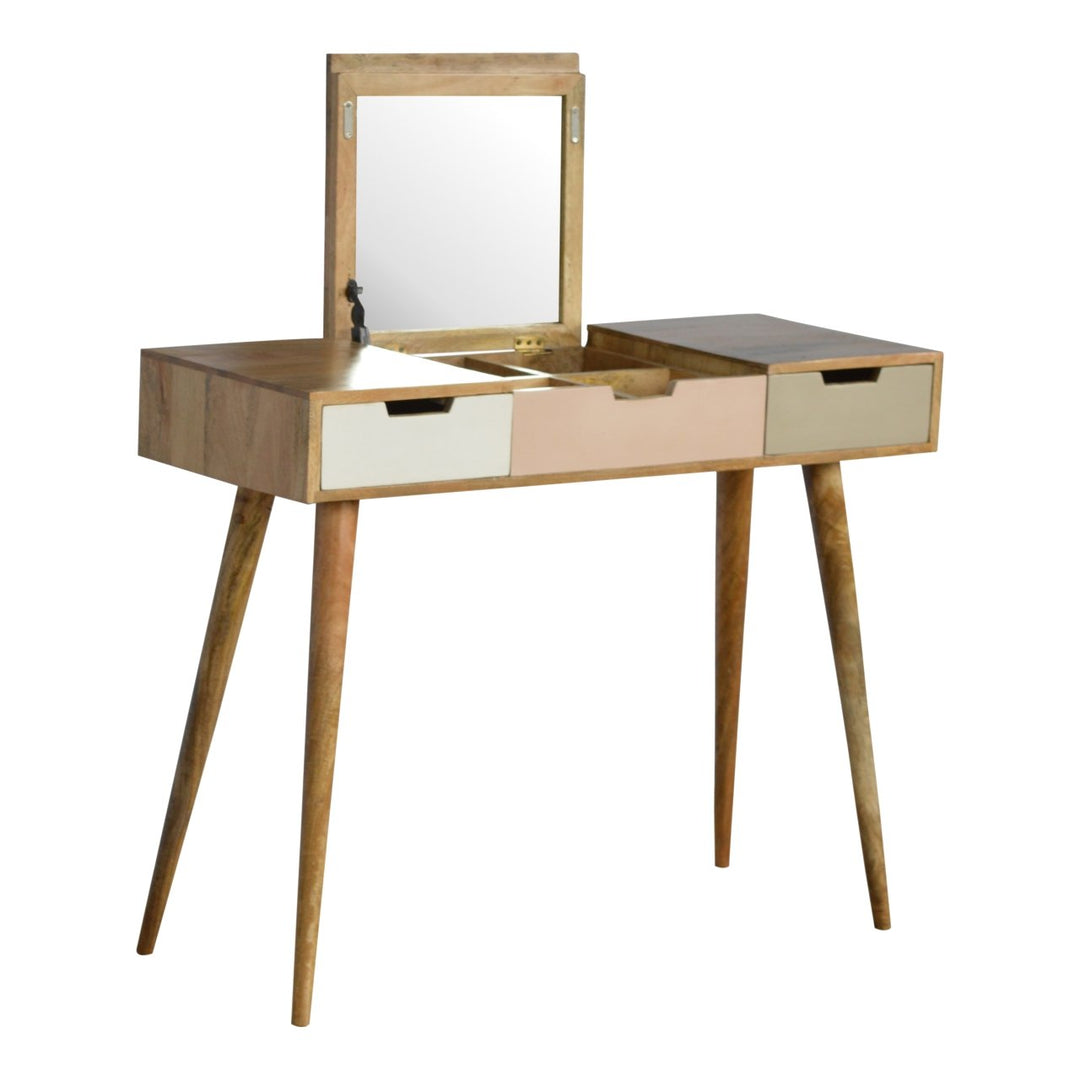 Pink Gradient Dressing Table - Element & Elm