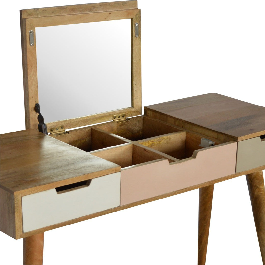 Pink Gradient Dressing Table - Element & Elm