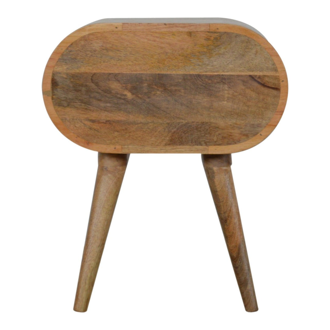 Circular Nightstand - Element & Elm