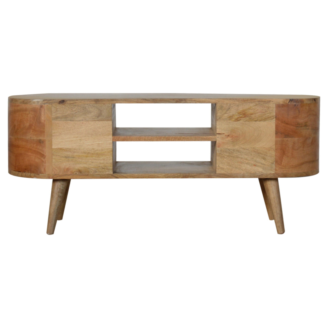 Rounded Entertainment Unit - Element & Elm